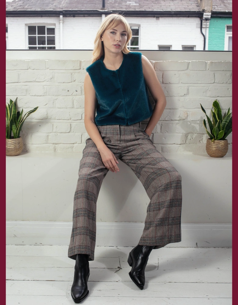 Regan Check Trousers