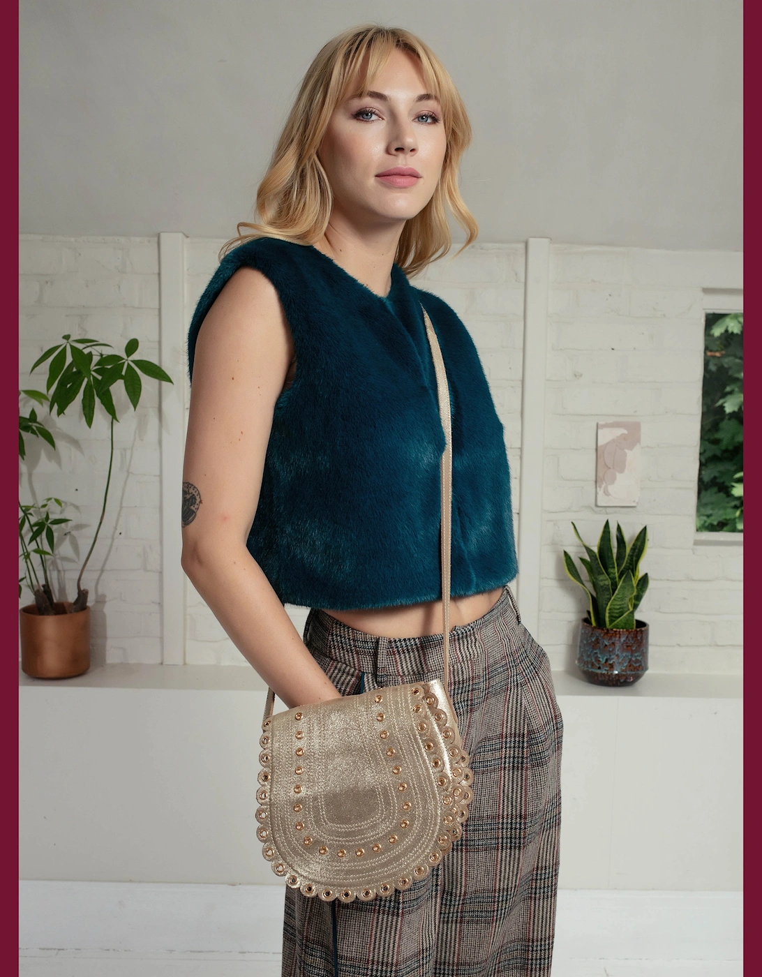 Regan Check Trousers