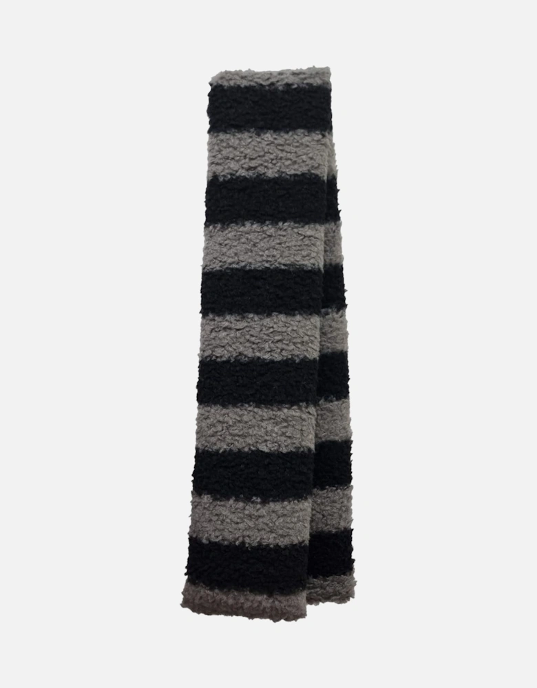 Columbia Stripe Scarf In Black