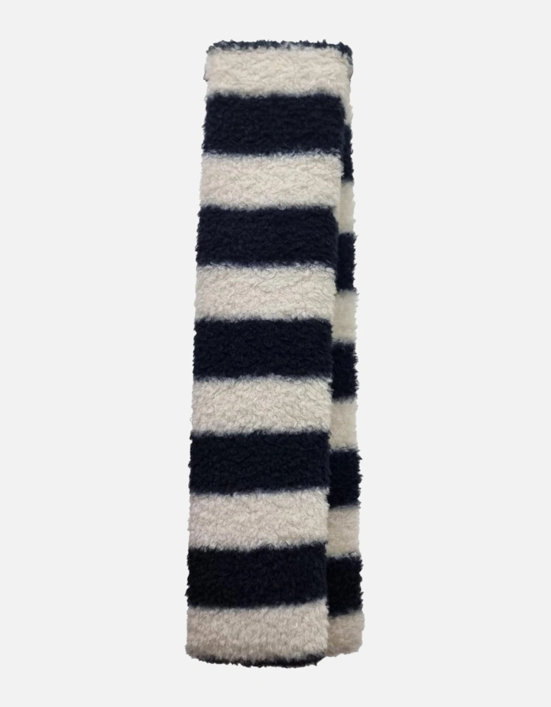 Columbia Stripe Scarf In Navy