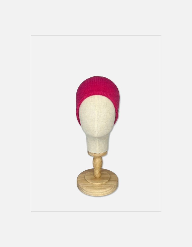 Darcy Leopard Beanie - Pink Mix