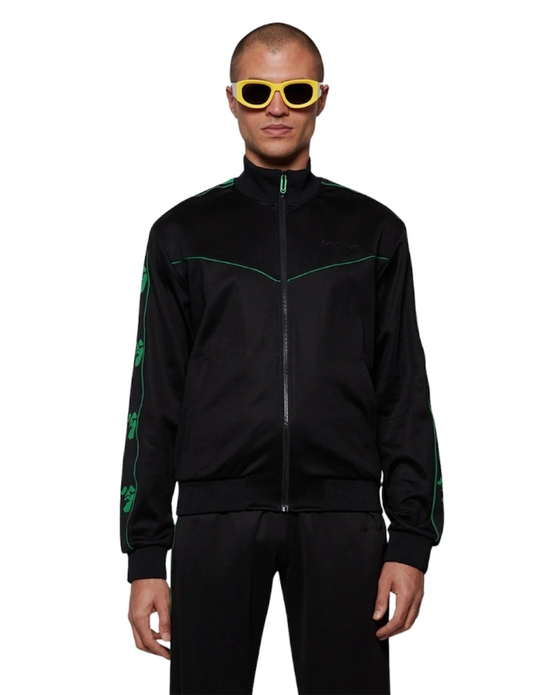 Ow Face Band Slim Tracktop Black