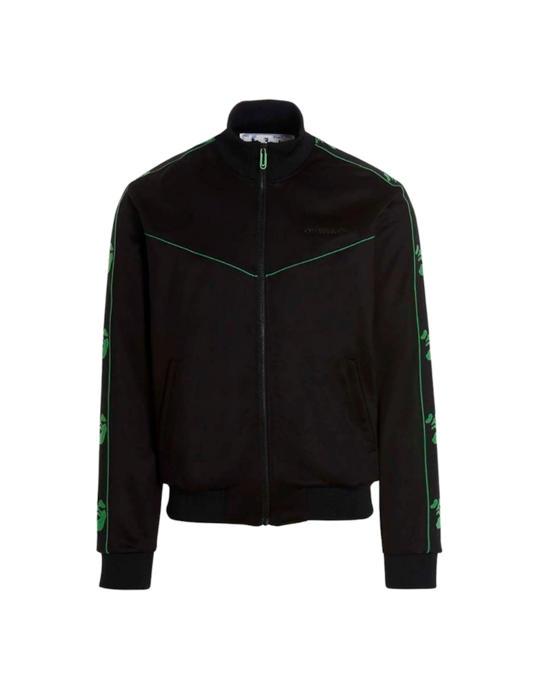 Ow Face Band Slim Tracktop Black