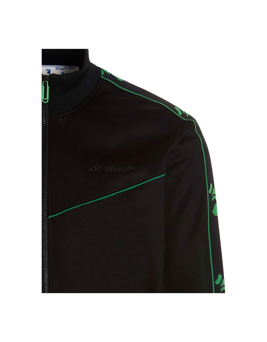 Ow Face Band Slim Tracktop Black