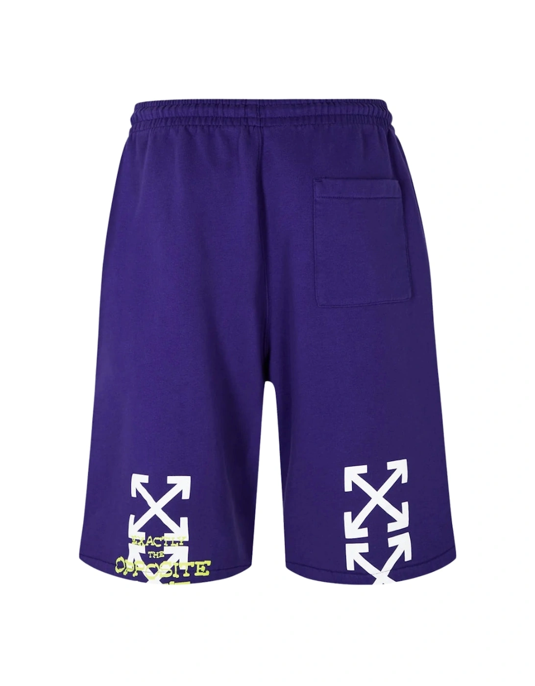 Opposite Arrow Skate Sweatshorts Purple