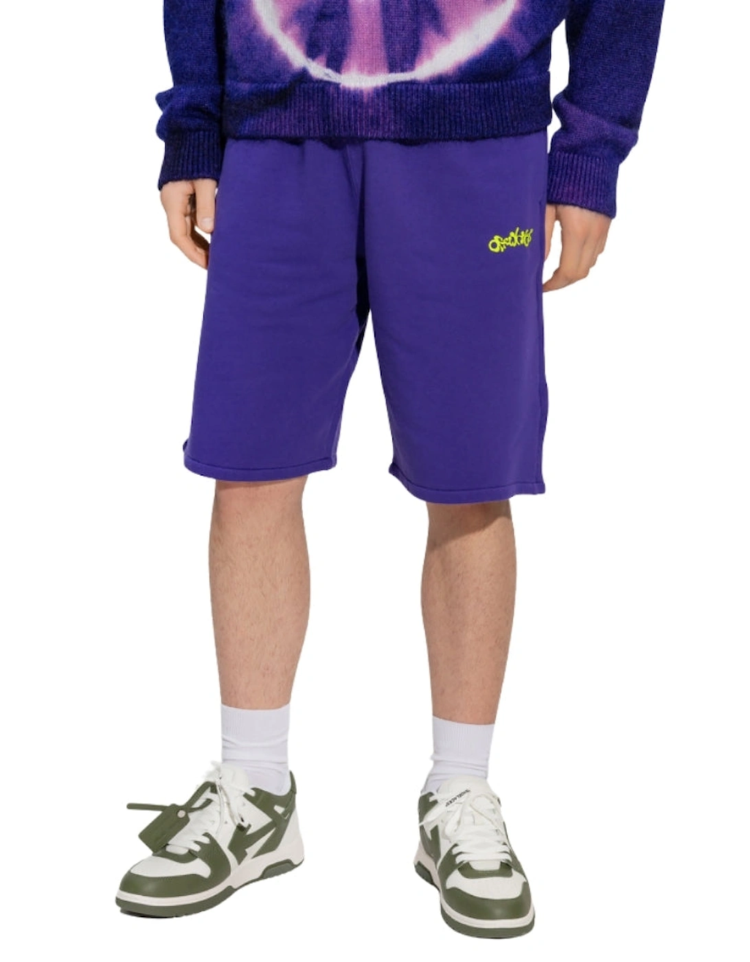 Opposite Arrow Skate Sweatshorts Purple