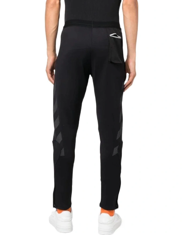 Full Diag Sport Sweatpant Black