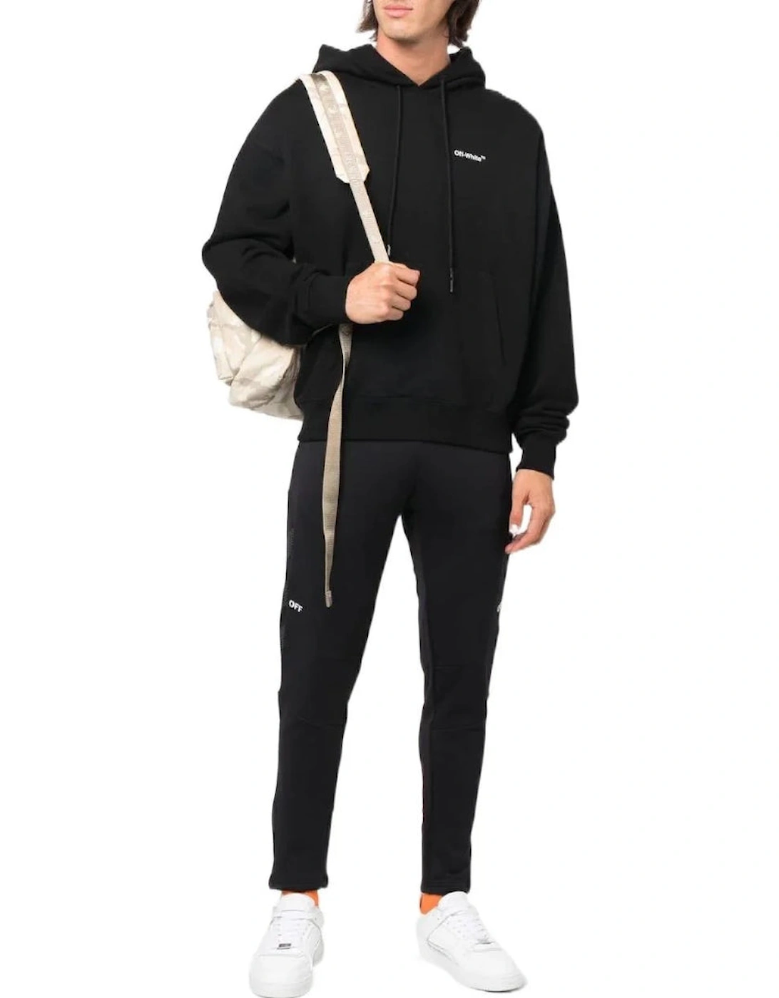 Full Diag Sport Sweatpant Black