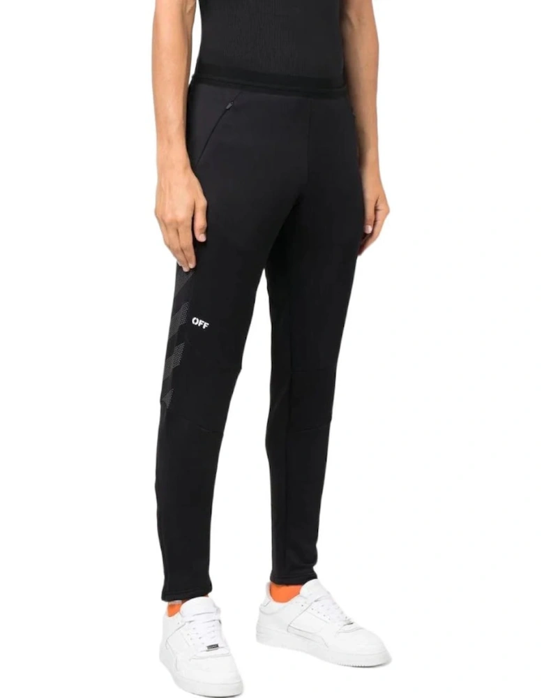 Full Diag Sport Sweatpant Black