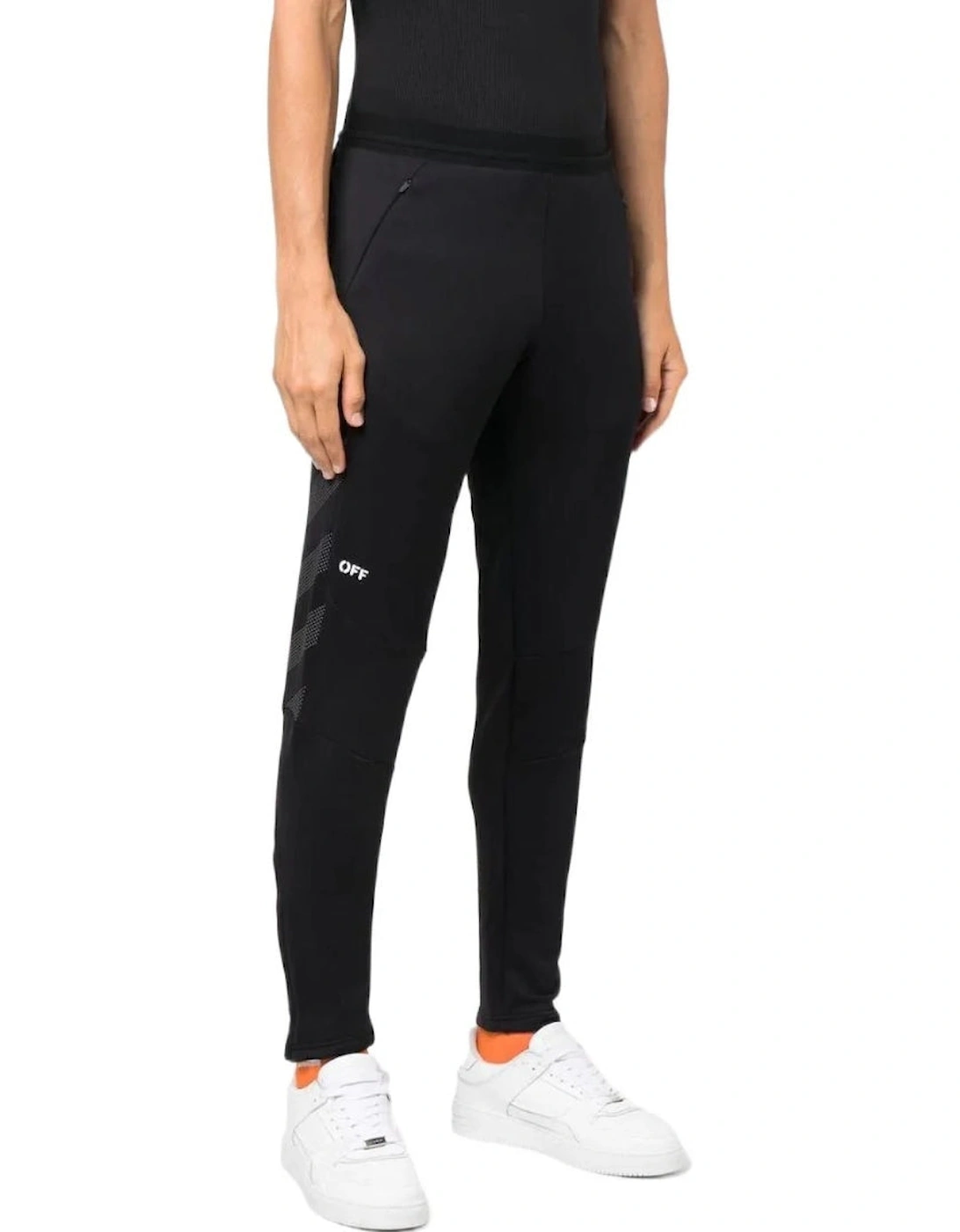Full Diag Sport Sweatpant Black