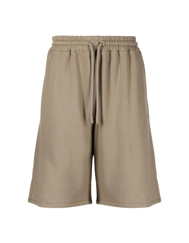 Off Stitch Skate Sweatshorts Beige