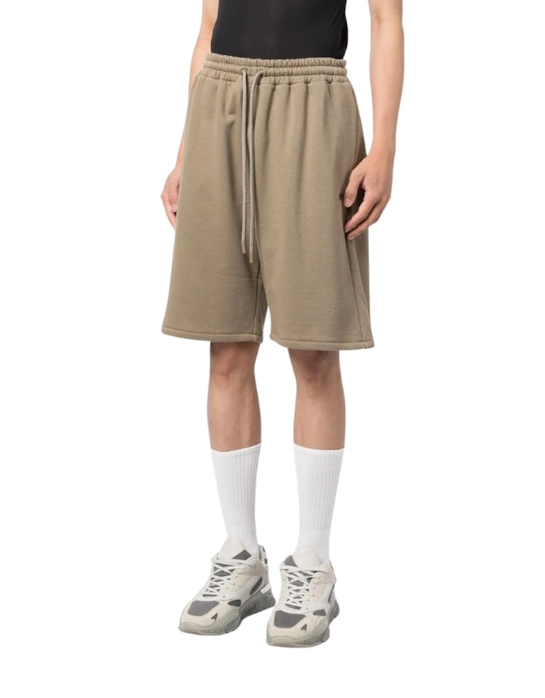 Off Stitch Skate Sweatshorts Beige