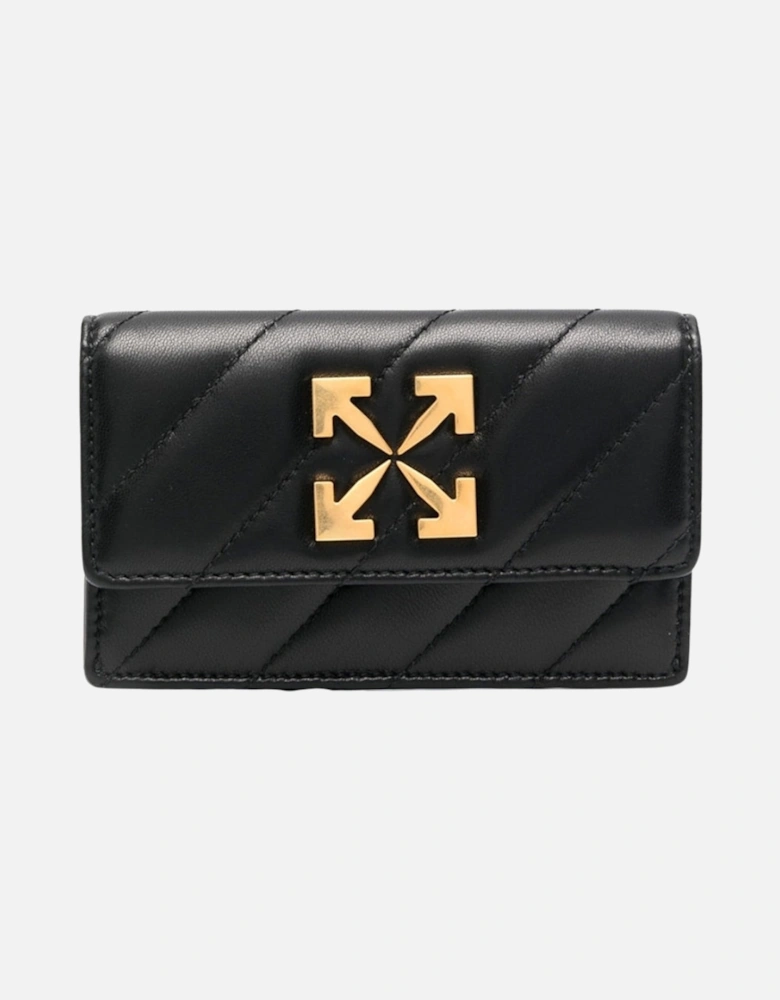 Jackhammer Flat Card Case Black