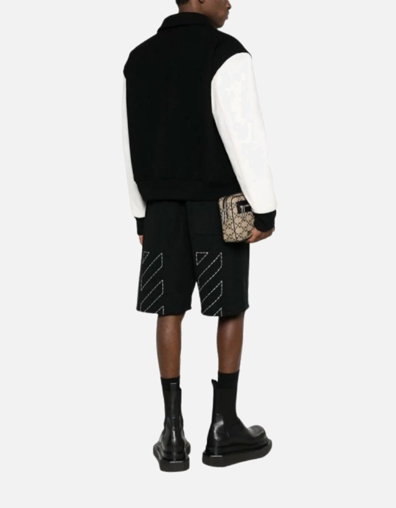 Off Stitch Skate Sweatshorts Black