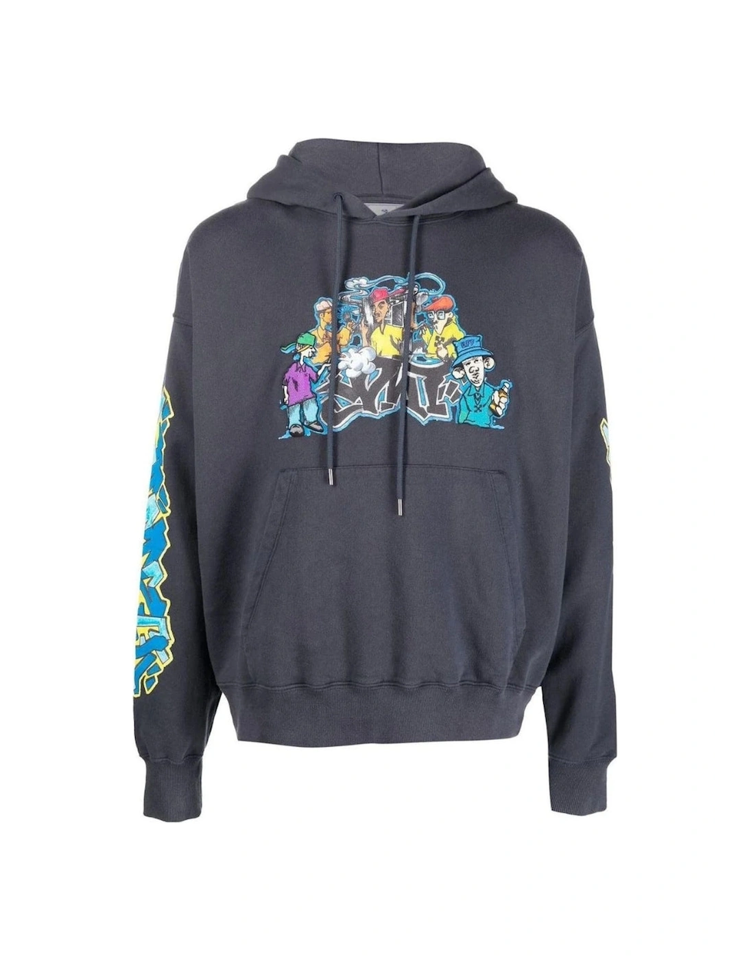 Graffiti Pupp Skate Hoodie Outerspace, 5 of 4