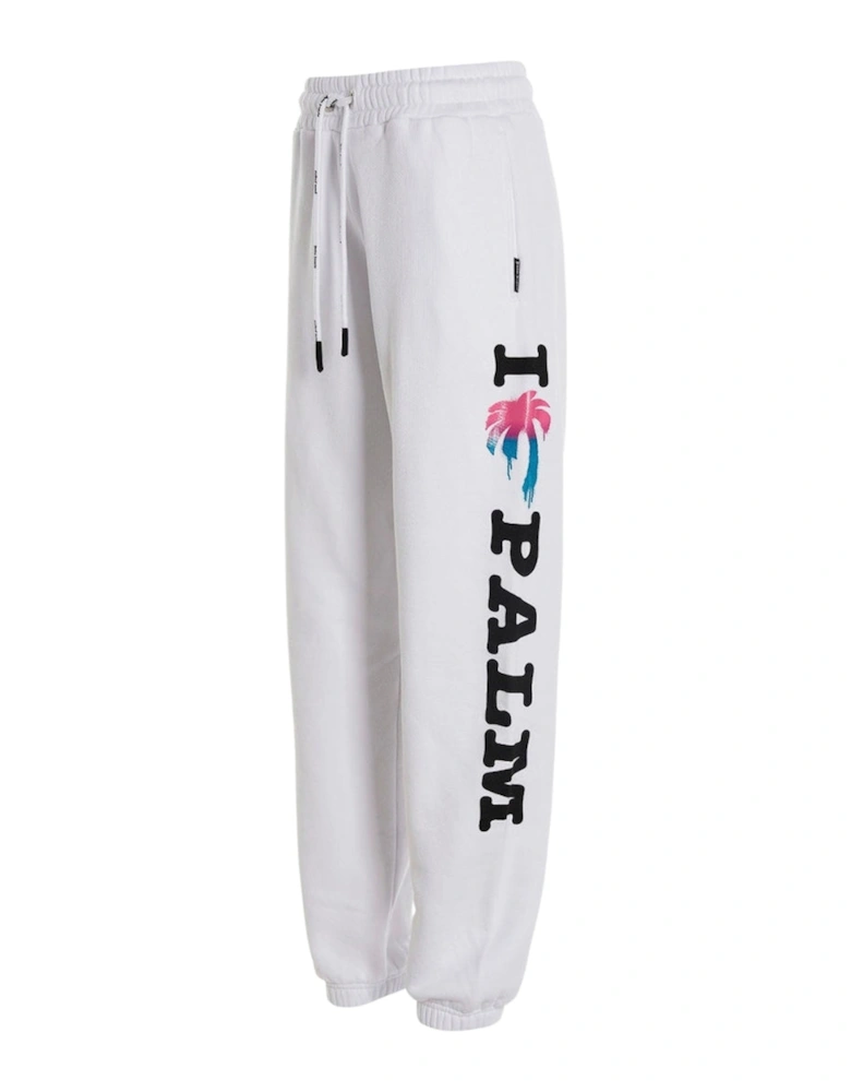 I Love Pa Sweatpants White