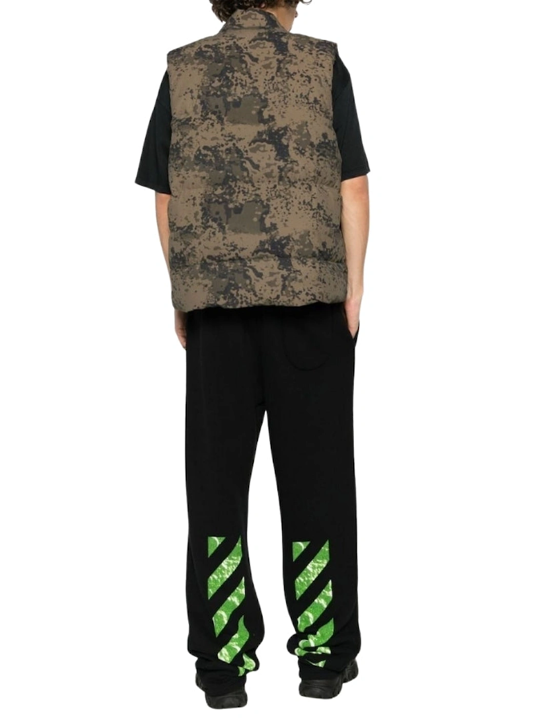 Moon Tab Sweatpants Black