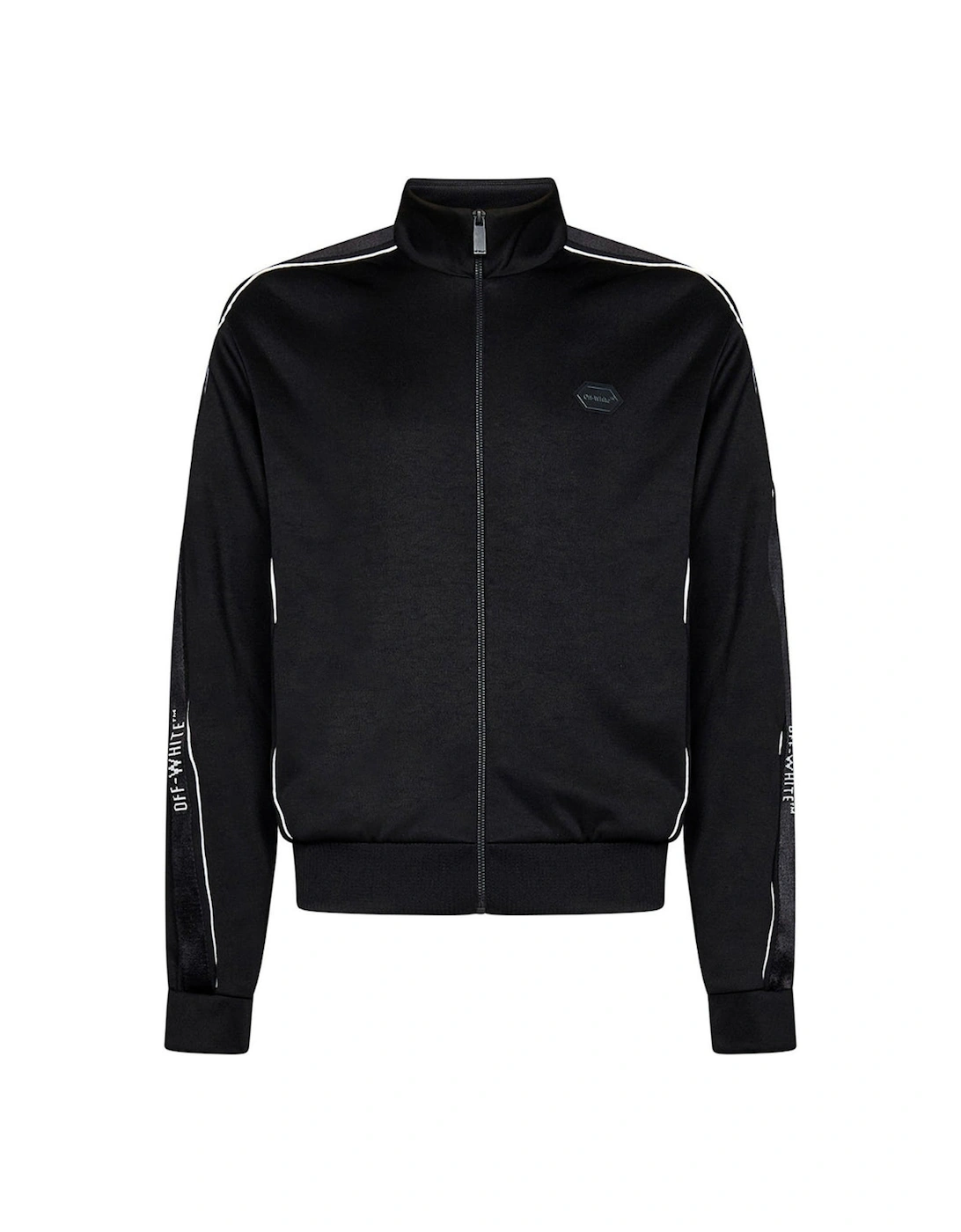 Knit Tape Track Jacket Black, 5 of 4