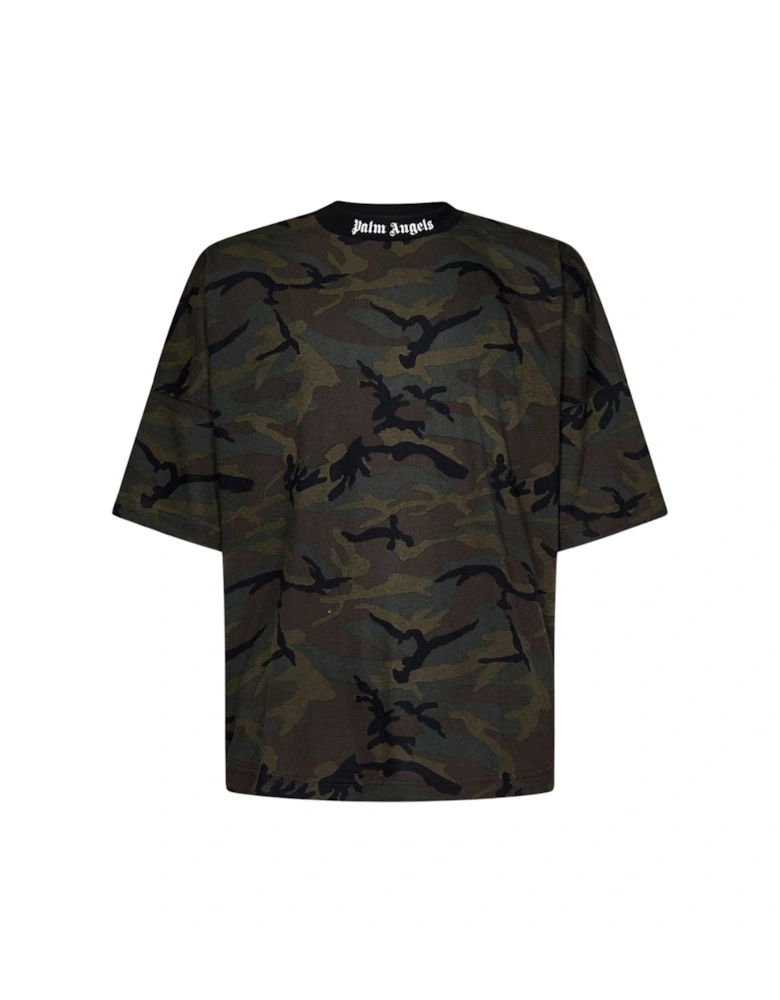 Camo Classic Logo Oversize Tee Military