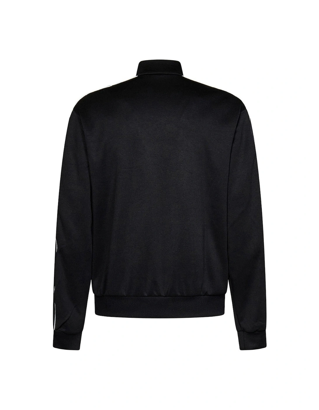 Knit Tape Track Jacket Black
