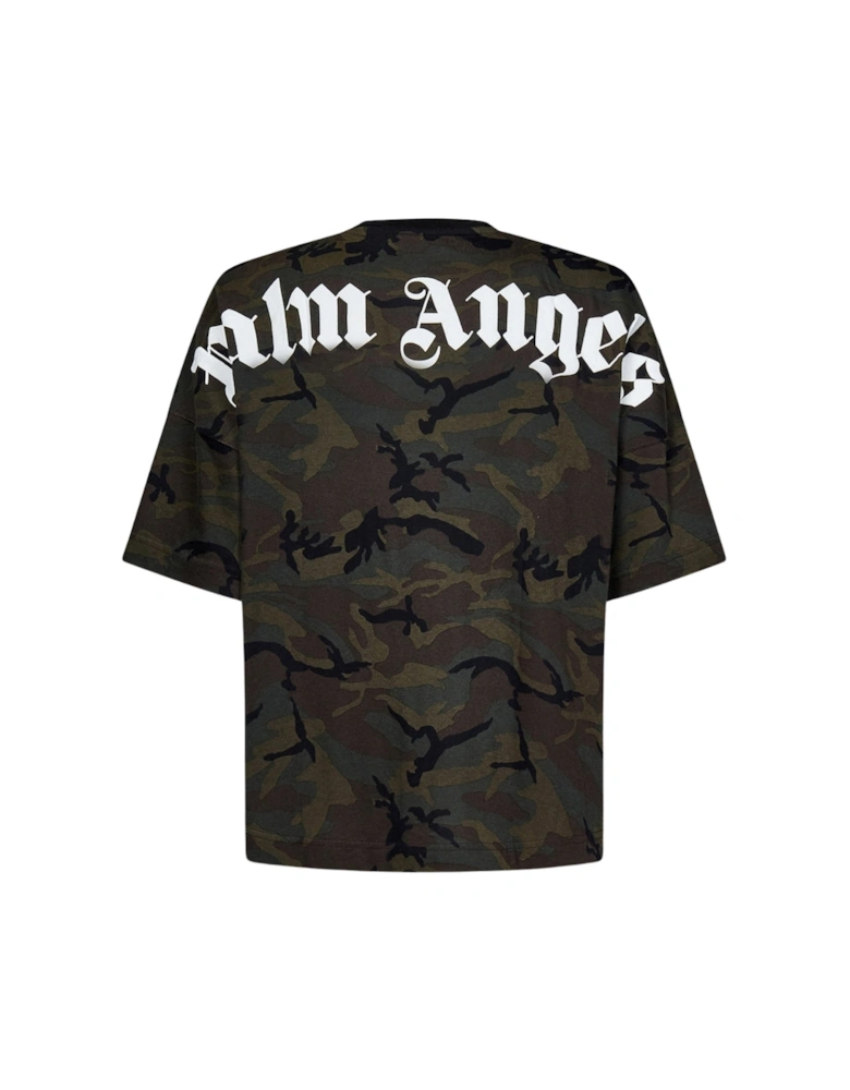 Camo Classic Logo Oversize Tee Military