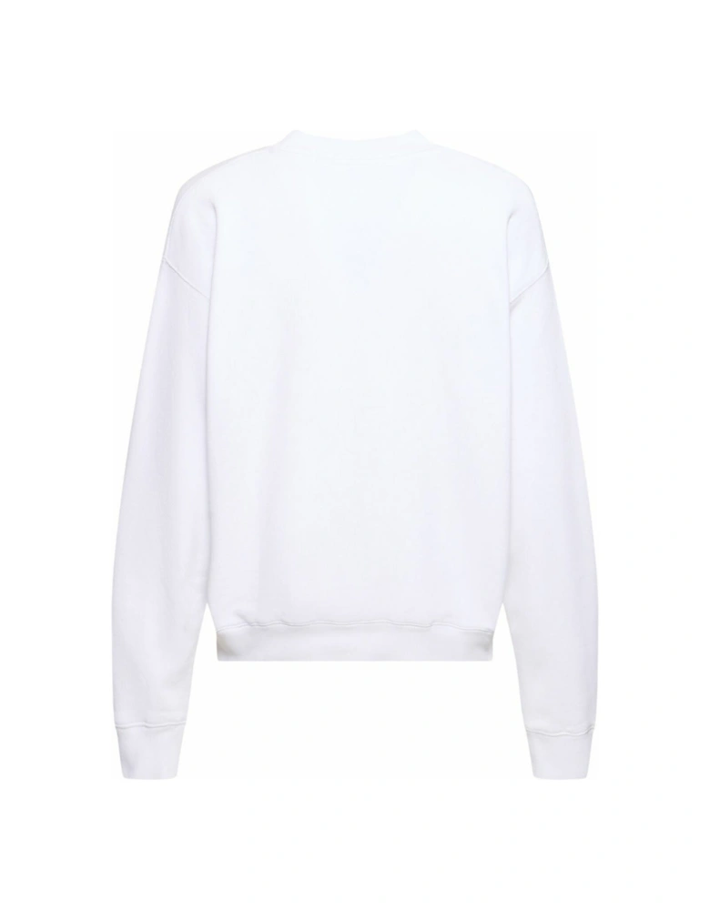 Off Stamp Skate Crewneck White