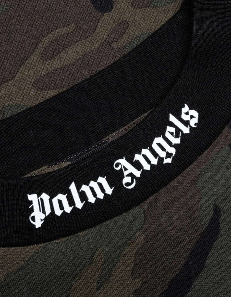 Camo Classic Logo Oversize Tee Military