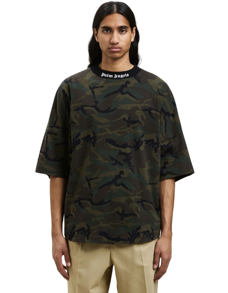 Camo Classic Logo Oversize Tee Military