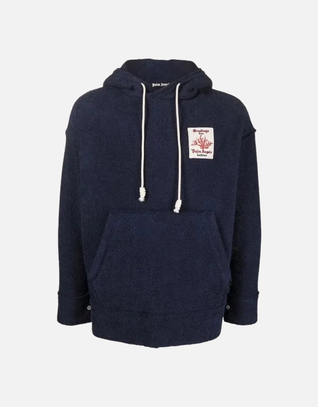 Coral Terry Hoodie Navy, 5 of 4