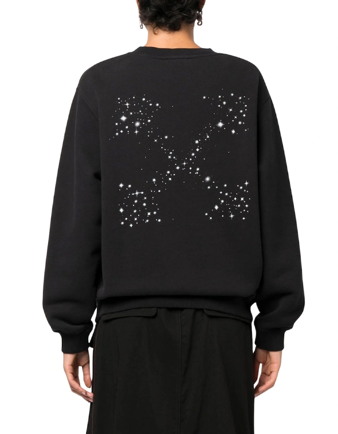 BlinG-Stars Arrow Reg Crewneck Black