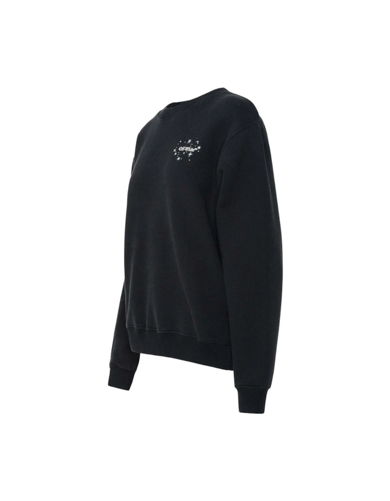 BlinG-Stars Arrow Reg Crewneck Black