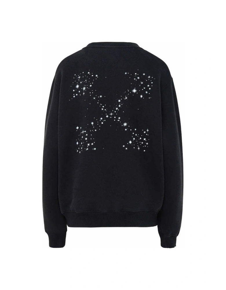 BlinG-Stars Arrow Reg Crewneck Black