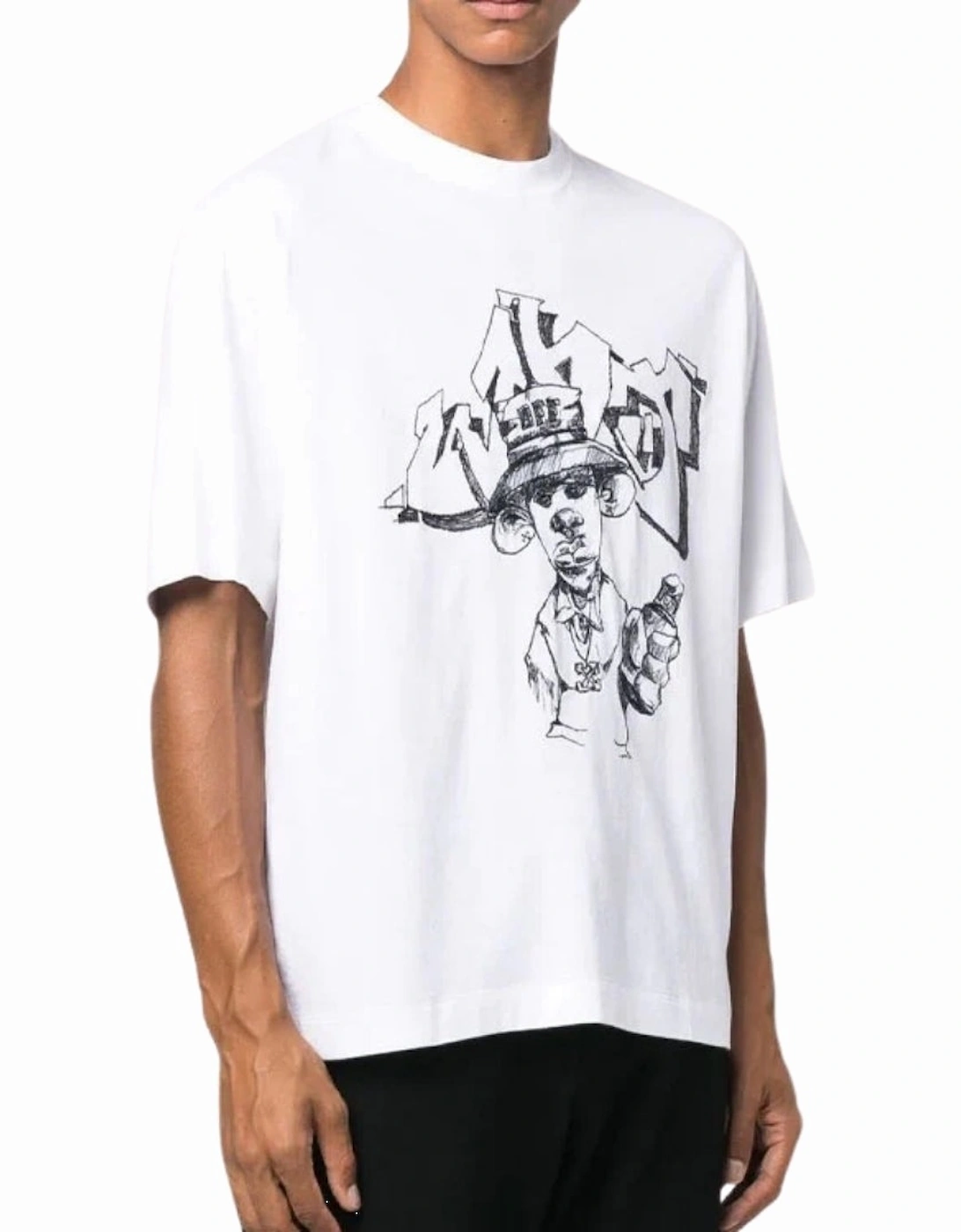 Graff Freest Over Skate Short Sleeve Tee White
