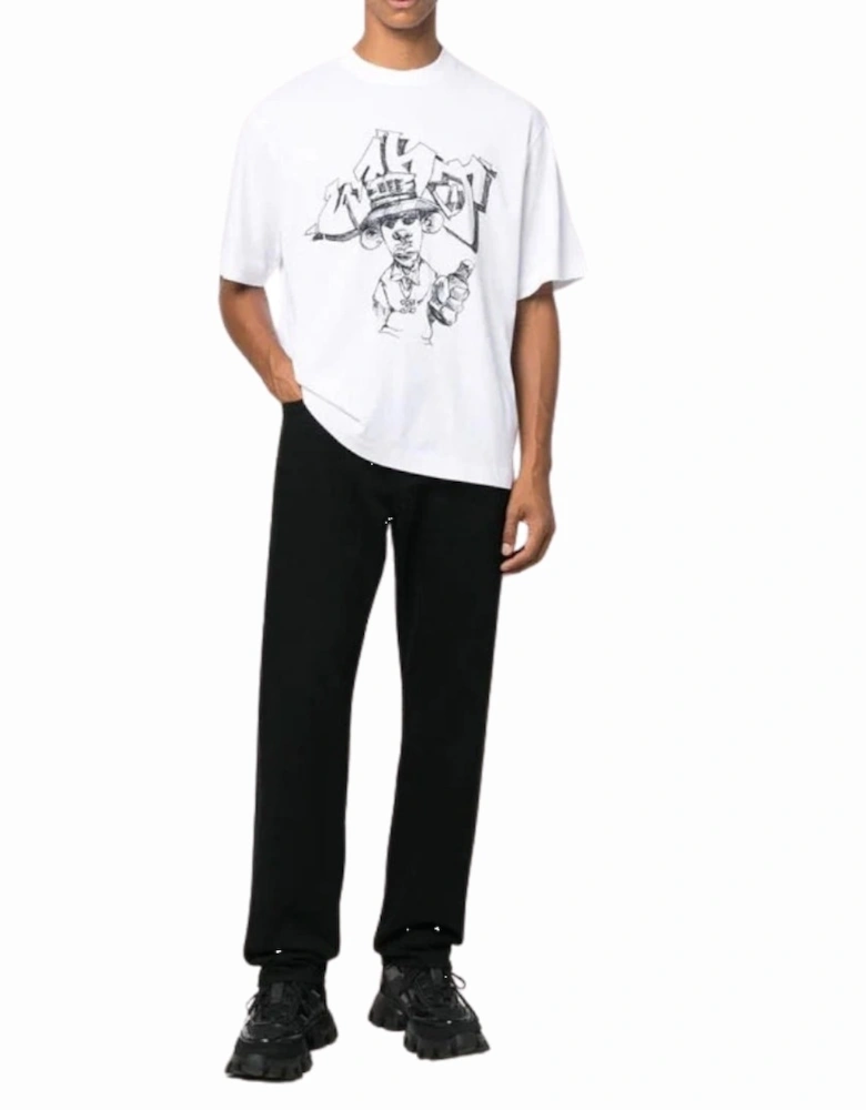 Graff Freest Over Skate Short Sleeve Tee White