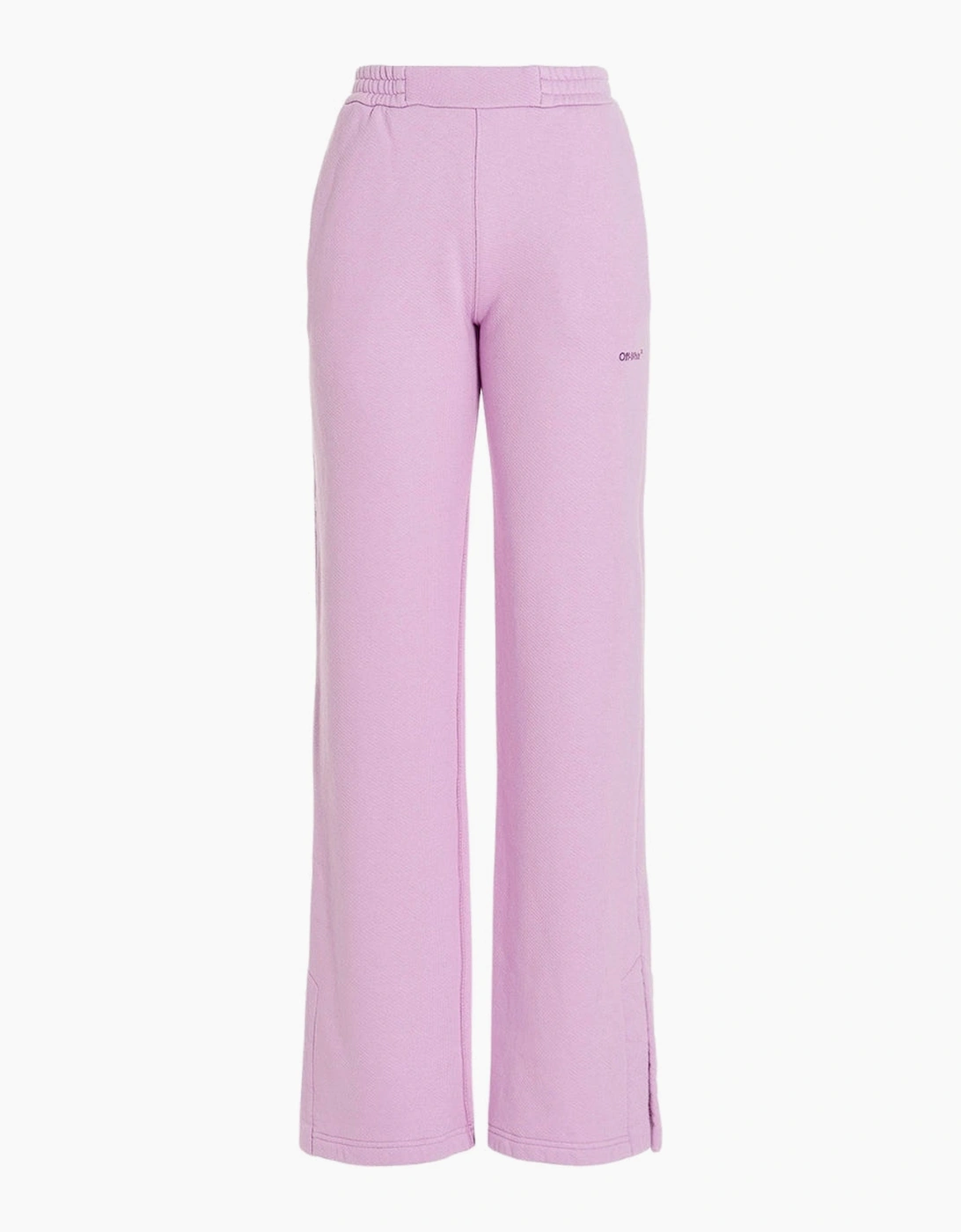 Off-White Women's Pink Diag Tapered Sweatpant Lilac - Size: L