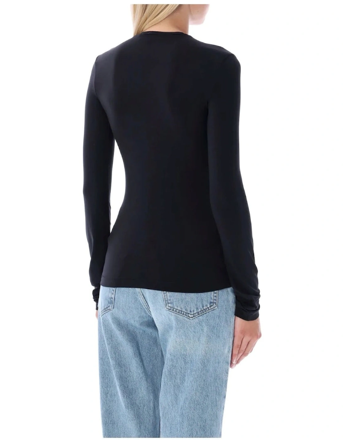 Off Stamp Second Skin Top Black