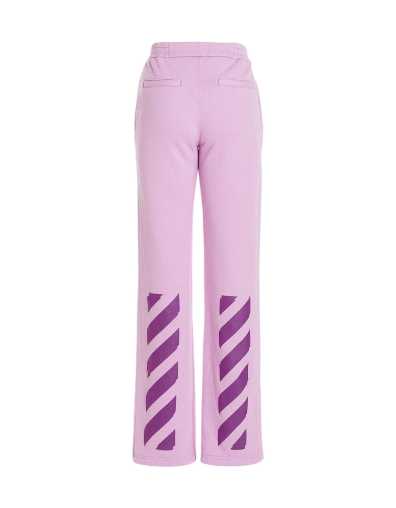 Diag Tapered Sweatpant Lilac