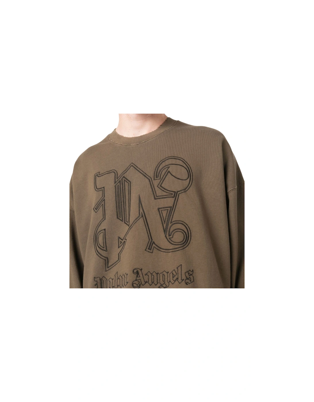 Pa Monogram Statement Crew Brown
