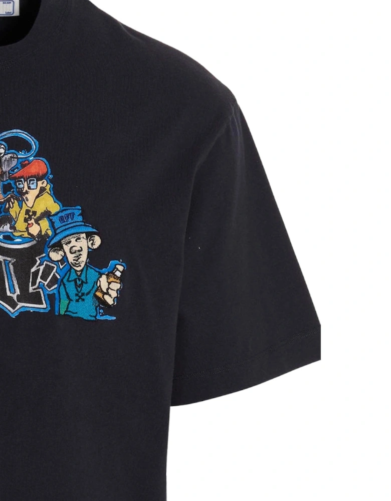 Graff Pupp Over Skate Short Sleeve Tee Outerspace