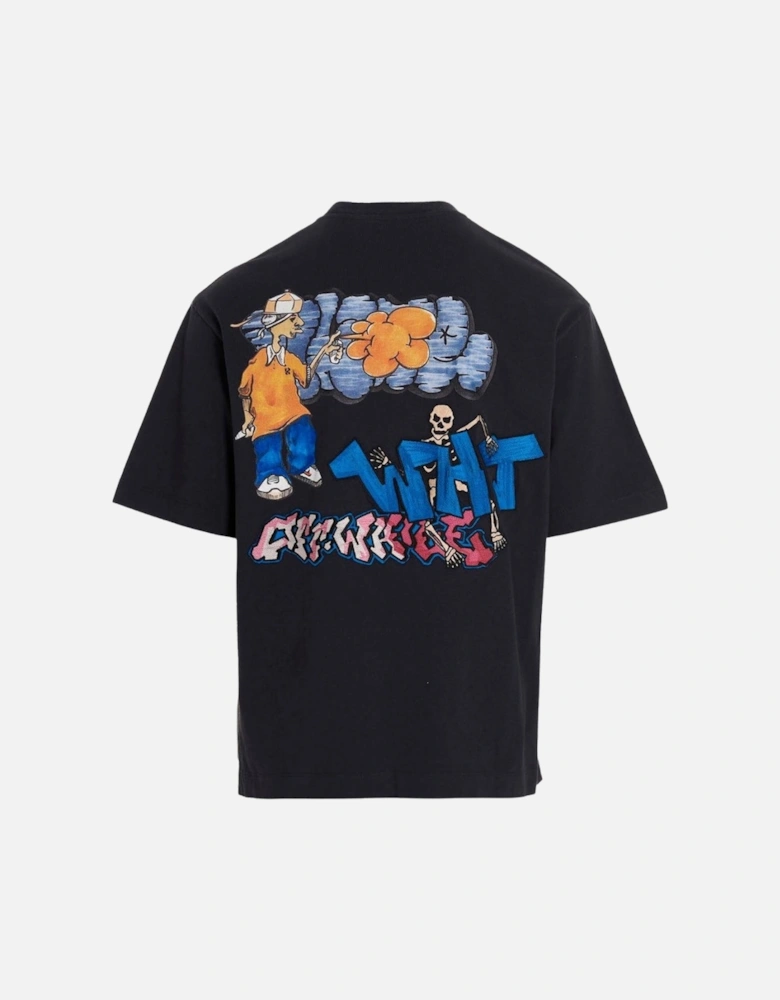 Graff Pupp Over Skate Short Sleeve Tee Outerspace