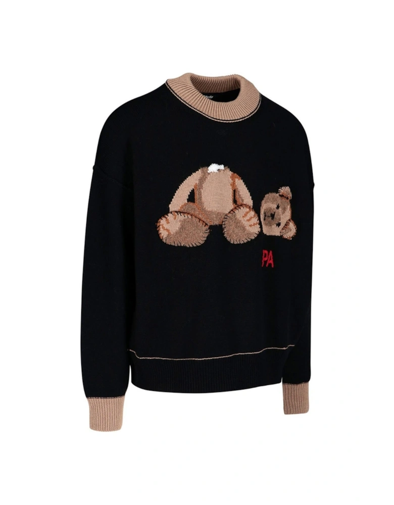 Pa Bear Sweater Black Brown