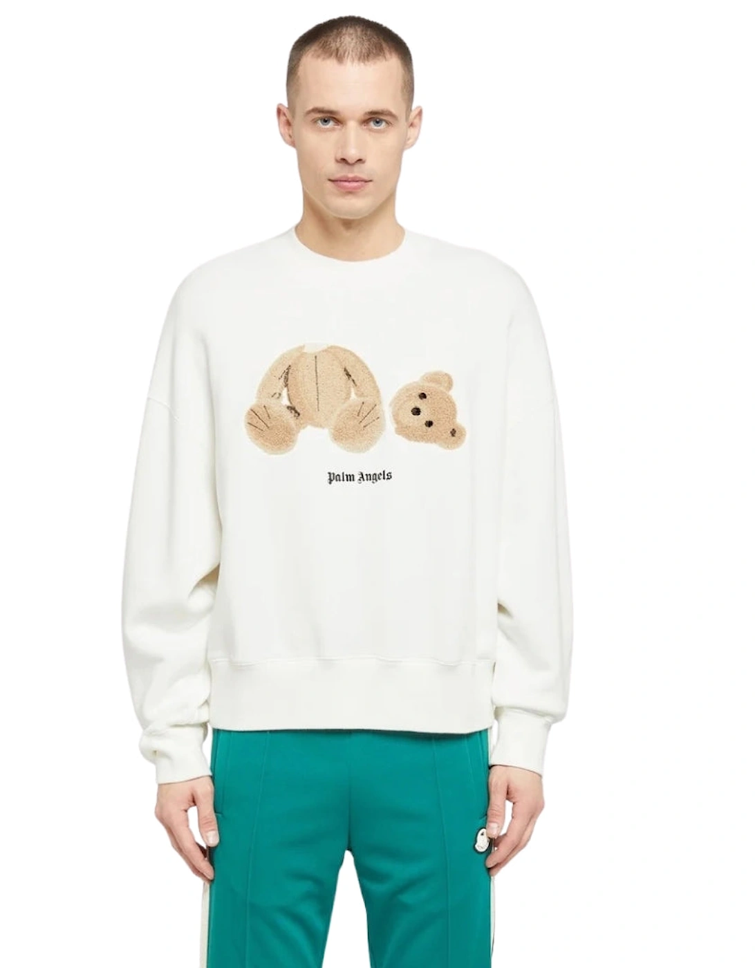 Kill The Bear Crew Sweatshirt White