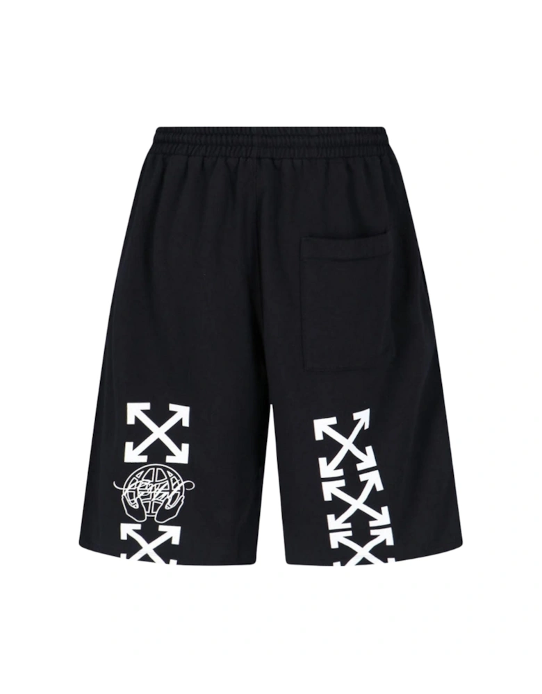 Exact Opposite Skate Sweatshorts Black