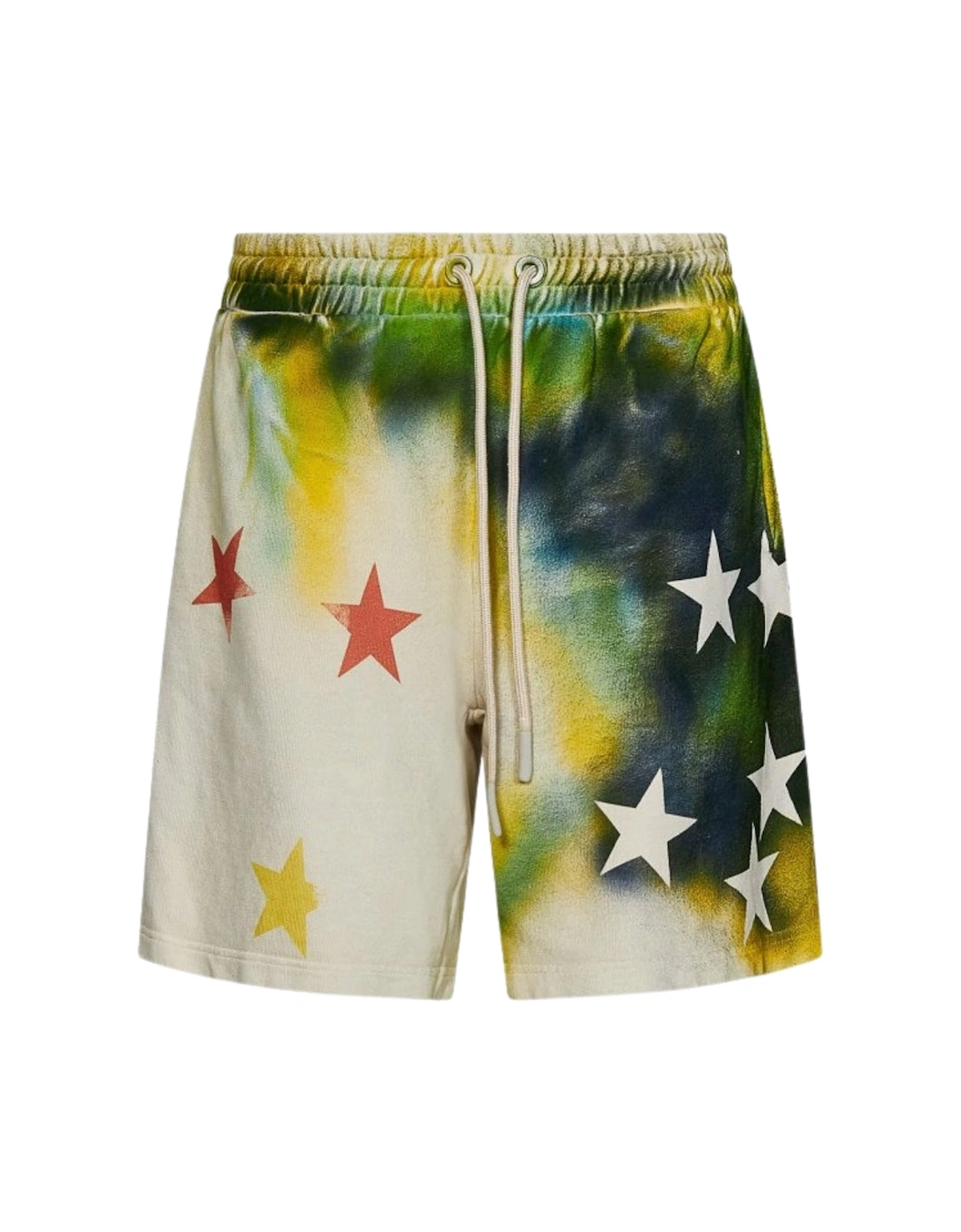 Sprayed Stars Vint Sweatshorts White, 4 of 3
