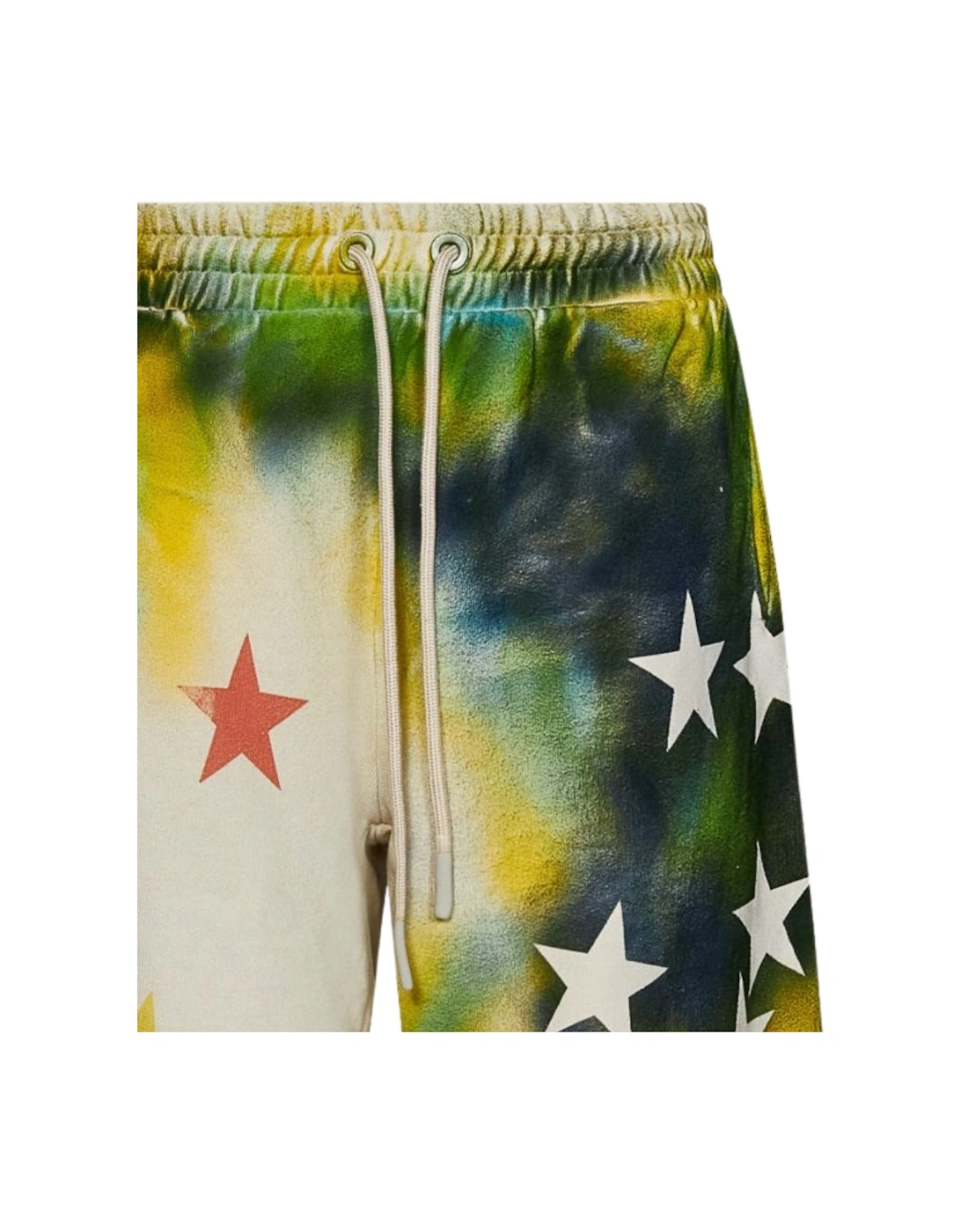 Sprayed Stars Vint Sweatshorts White