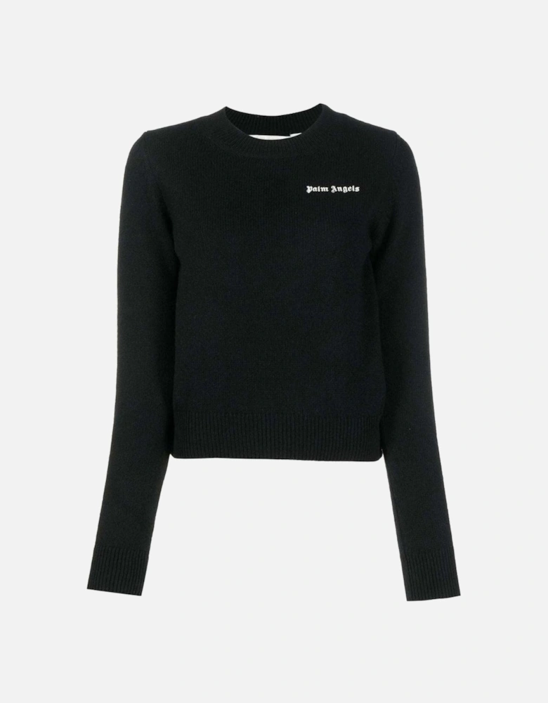Classic Logo Black Sweater
