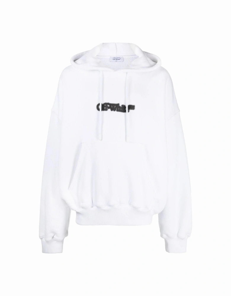 Blurr Book Over Hoodie White