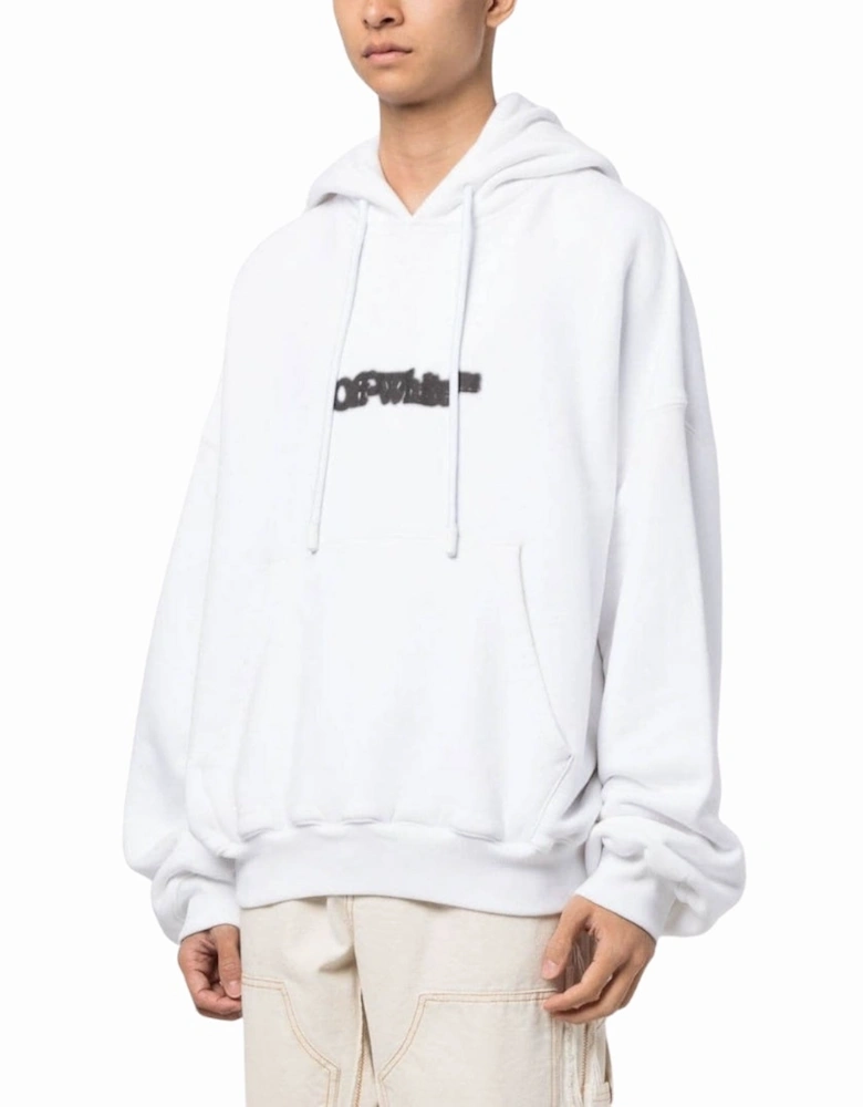 Blurr Book Over Hoodie White