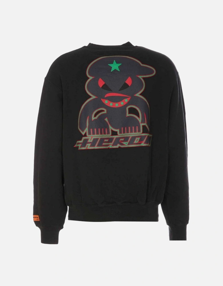 Monster Crew Sweat Black