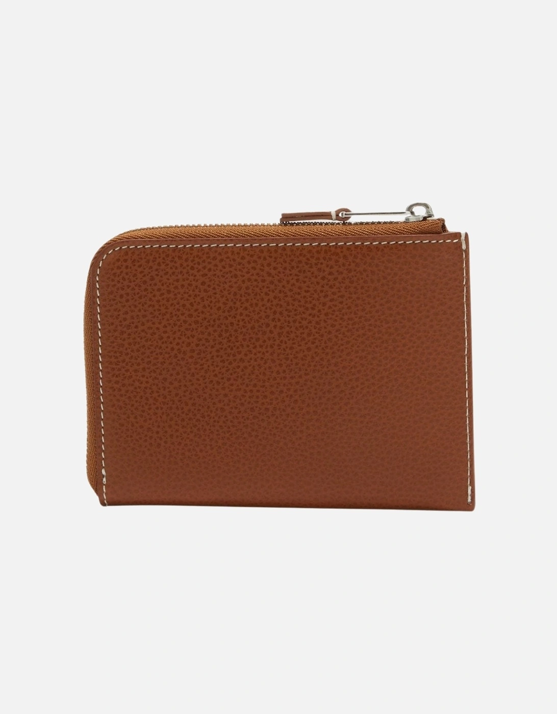 Pa Monogram Zip Card Holder Brown